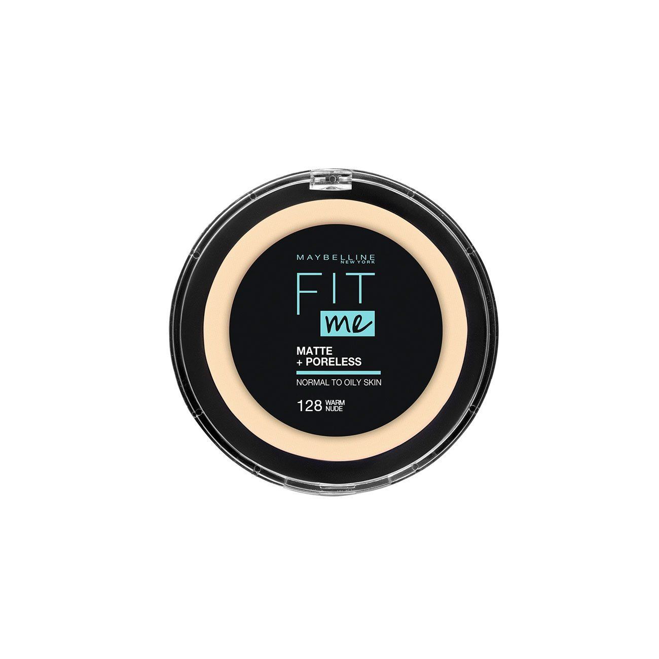 7509552845624 Maybelline New York Fit Me Matte and Poreless Powder - 128 Warm Nude, 12g - Image 1